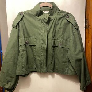 Zara Military Utility Jacket